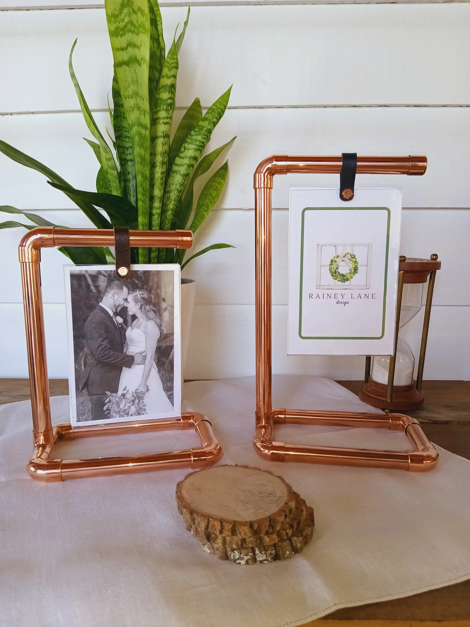 Exact Etsy listing image of Personalized Copper Photo Frame